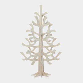 Lovi Mini Tree Christmas Tree Momi-no-ki 5.5 inches (14 cm) NT Natural Birch Ornament Card Assembly Made in Finland