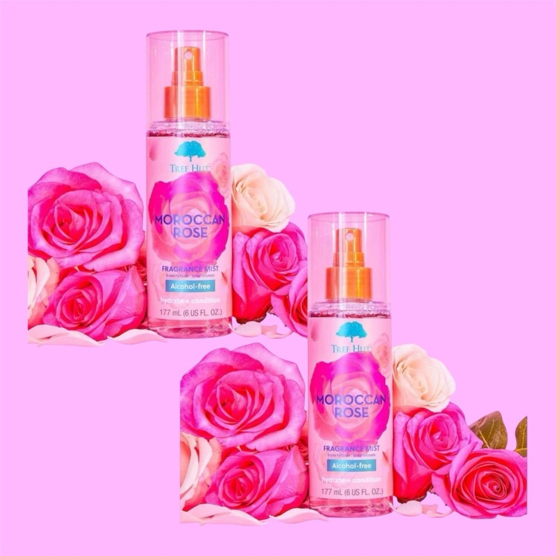 Tree Hut Moroccan Rose Fragrance Mist Body Spray Women Men