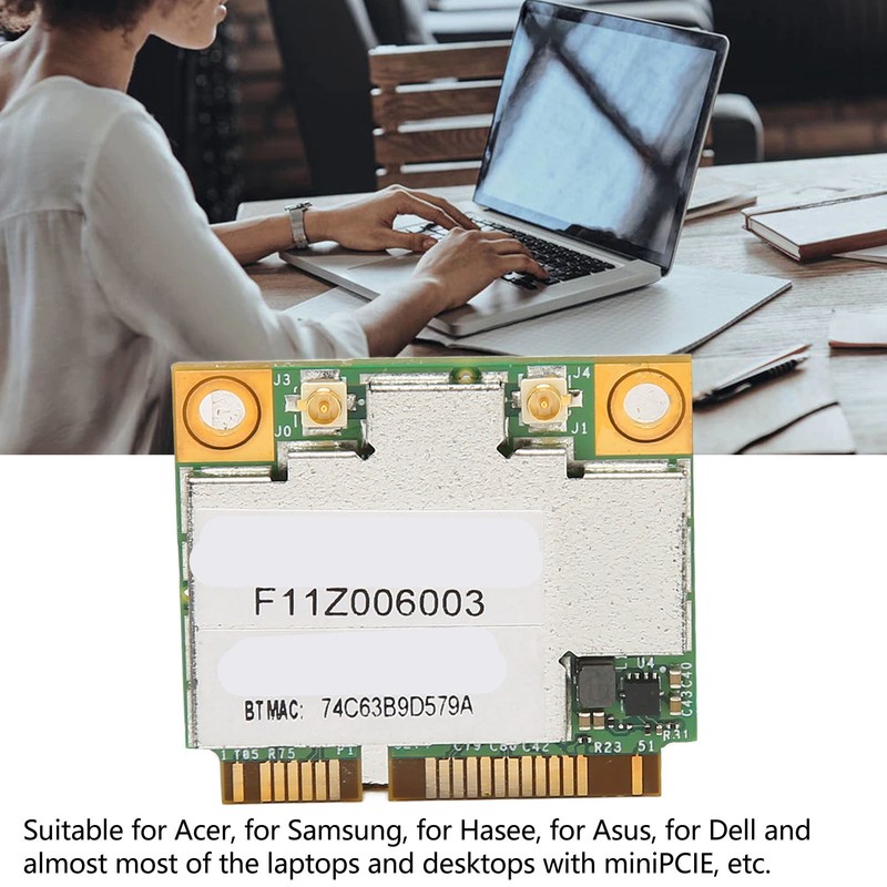 MiniPCIE Network Card AW CE123H BCM94352HMB 1200Mbps 2.4G 5G Dual