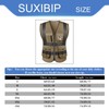 High visibility reflective safety vest multi pockets Hi-vis vest workwear