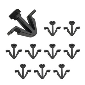 10PCS Grille Retainer Clip, Replace# 01553-03831, 62318-H8500, Compatible with Nissan 200SX Frontier Maxima Pathfinder Sentra Xterra Infiniti J30 M30 QX40