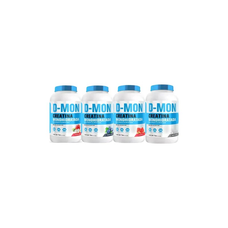 Pack Proteína Whey Hidrolizada D-mon 1kg Creatina 1kg Hs
