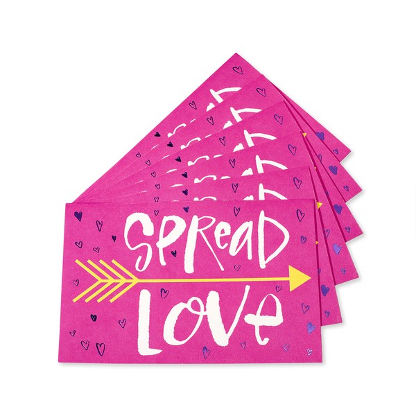 American Greetings Valentines Day Cards Pack, Spread Love (6-Count)