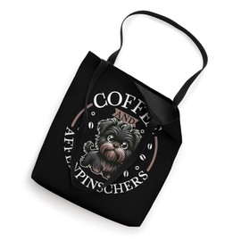 Coffee and Affenpinscher Tote Bag