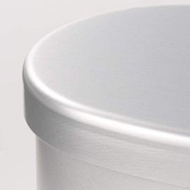 MUJI 15254620 Aluminum Lunch Box, Large, Approx. 15.9 fl oz (450 ml), Approx. 4.1 x 5.9 x 2.4 inches (10.5 x 15 x 6 cm)