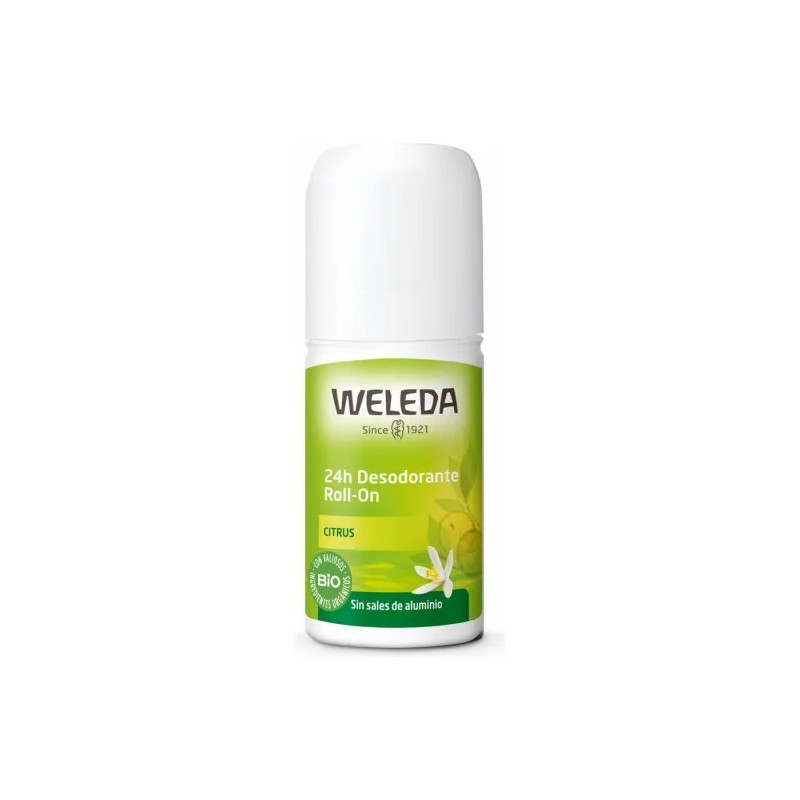 Desodorante Roll On Citrus Weleda Apto * Celiaco * Vegano