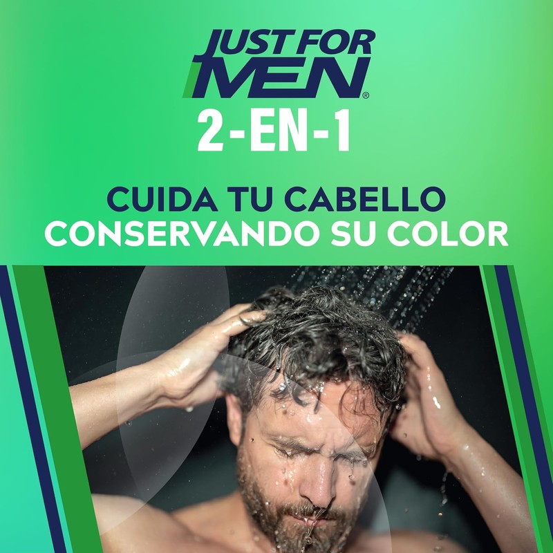 Just For Men Shampoo y Acondicionador 2 en 1 Engrosador