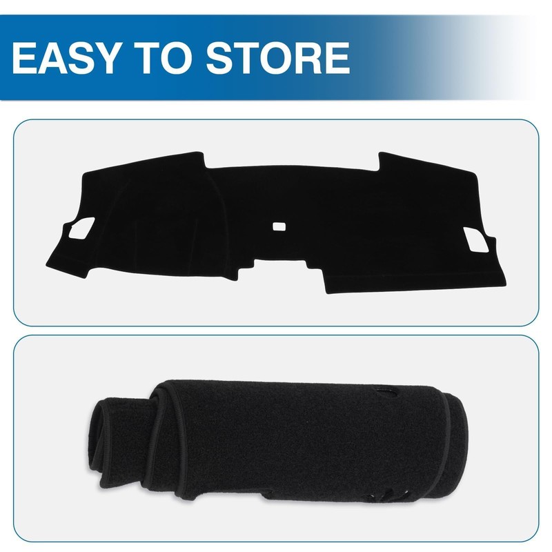 KUST Black Dash Cover for Honda CRV CR-V 2023 2024