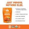 Mavuno Harvest Direct Trade Organic Dried Fruit, Papaya, 6 Count