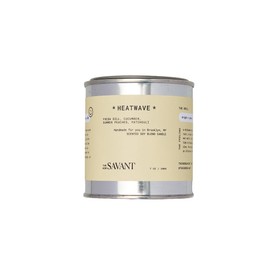 The New Savant Scented Candle - Heat Wave - Aesthetic Candle for Home, Basil, Eucalyptus, Cucumber & Cedarwood, Soy Wax Blend, Vegan & Cruelty-Free, 50-Hour Burn Time - 7oz