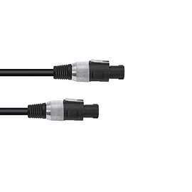 OMNITRONIC Speaker Cable 2 x 2.5 mm 1.5 m Black