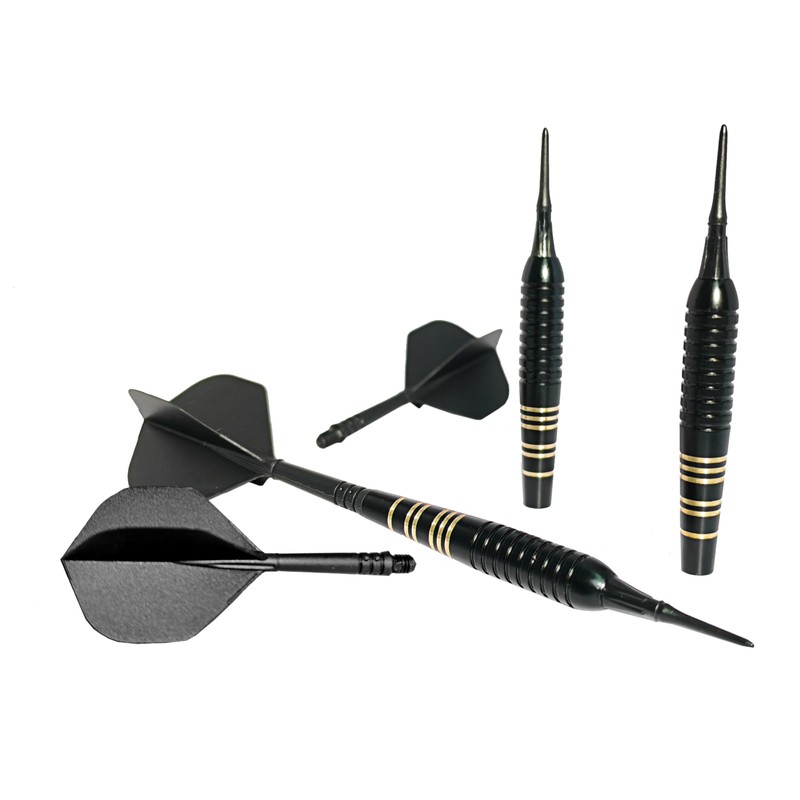 FOX SMILING Darts with Plastic Tip, Pack of 3, 22
