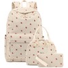 Bluboon School Backpack Teens Girls Boys Kids School Book Bags