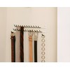 ClosetMaid Epoxy coated steel 8051 Tie and Belt Rack, White,
