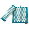 Blue Cotton Travel-Sized Acupressure Massage Mat with carry strap