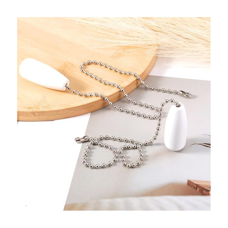 2PCS Ceiling Fan Pull Chain, 13 Inch Pull Chain Light