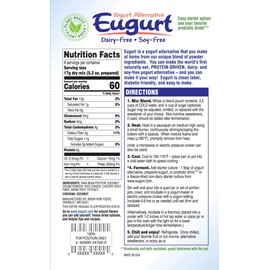 "Better Than Yogurt" Make At Home Mix (Dairy and Soy Free!) (Coconut, 1-Pack)