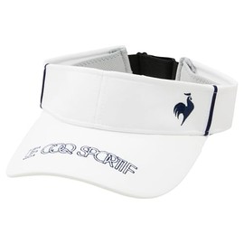 Cox Sportif LG5SCP52L Women's Sun Visor, Comfort-Fit, Reducing Tightness, Functional, Golf, WH00 (white), Free size