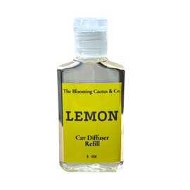 The Blooming Cactus & Co. - Car Diffuser Refill - Fragrance Oil Diffuser Refill - Reed Diffuser Refill 30 gr (Lemon)