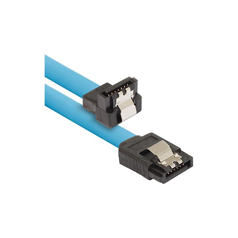 POPPSTAR 1x 0.5m Sata 3 HDD SSD cable with clip