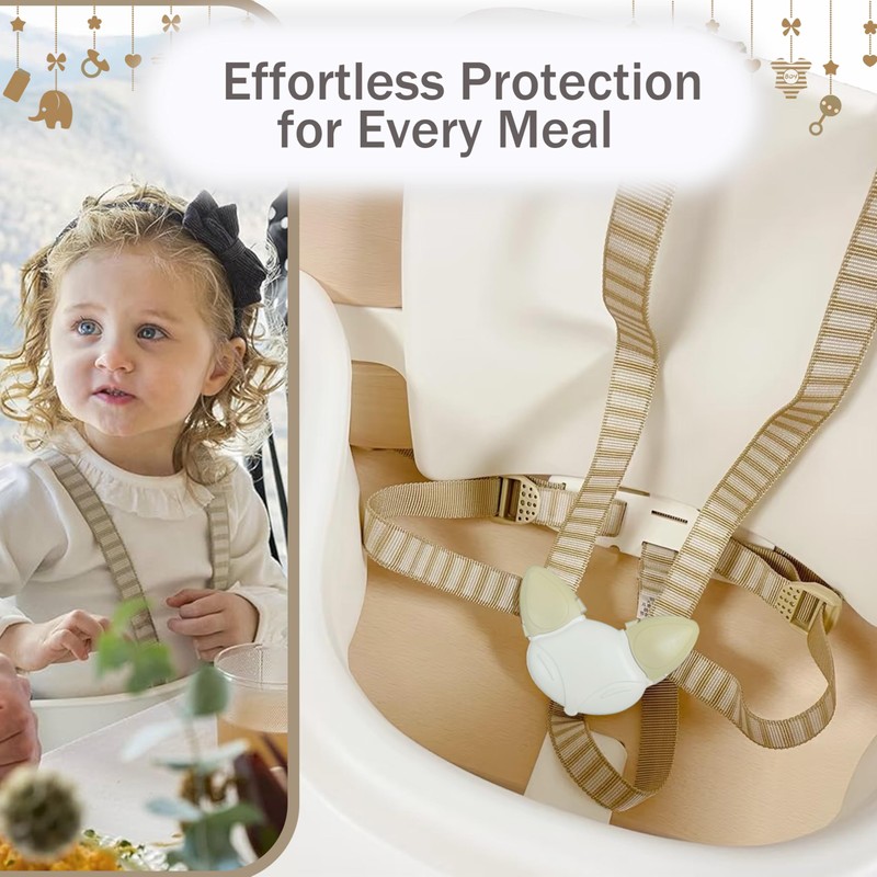 Hxeternal 5-Point Harness - Only Compatible with Tripp Trapp Baby
