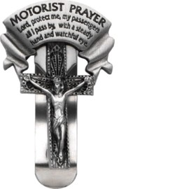 Cathedral Art (Abbey & CA Gift Auto Visor Clip, Motorist Prayer, Multi-Colored,KVC186