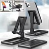 Adjustable Foldable Phone Stand for Desk - Portable Universal Smartphone