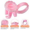Glue Holder Rings, Pack of 100 Eyelash Glue Holder Ring,