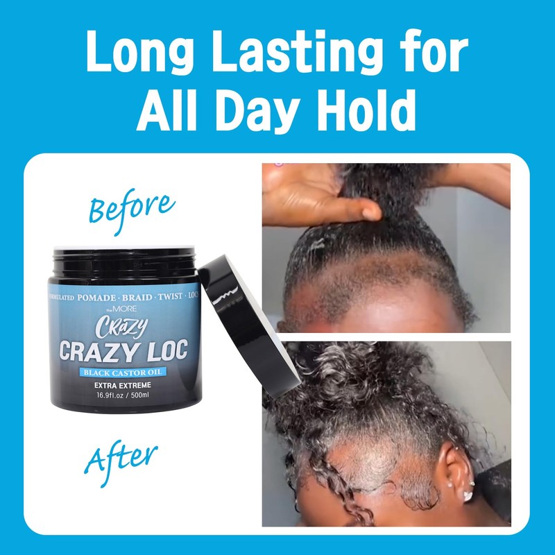 TheMore Crazy Crazy Loc, Super Extra Extreme Hold for Braid,