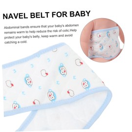 Totority 6pcs Cotton Belly Band Boy Girl Navel Protector Soft and Warm Cotton Random Patterns for Newborn Comfort and