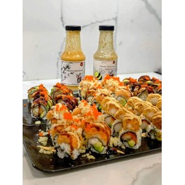 Wu Japanese Ginger Dressing - ALL NATURAL - NO PRESERVATIVES - GLUTEN FREE - MADE WITH POWERFOODS- SALAD DRESSING - 10.7 FL OZ (Original Ginger, 2 Bottles)