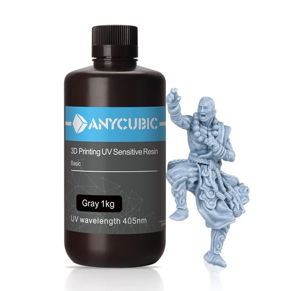 ANYCUBIC 3D Printer Resin, 405nm High Precision Fast Curing UV