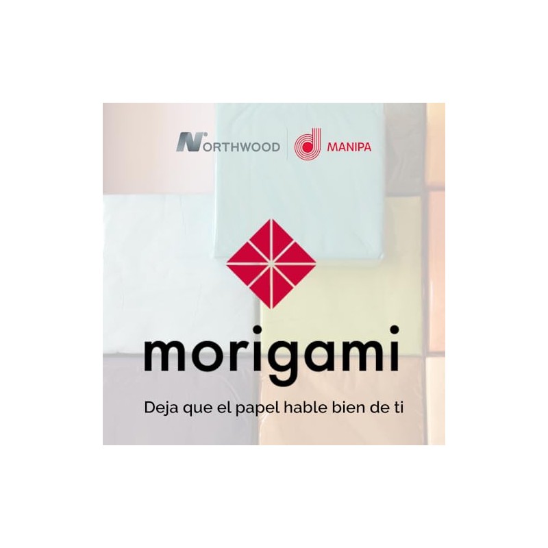 Morigami, Cocktailserviette aus Papier, 1/4-Falz, Spitze, 150 Servietten, Weiß