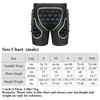 OHMOTOR Padded Shorts Snowboarding Skiing for Men, Snowboard Butt Pad