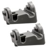 SDRZJX 2PCS Dishwasher Lower Rack Holders Rack Fixing Clips Tine