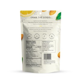 Handfuel Lemon Marcona Almonds, Hand Roasted Snack, 150 Grams