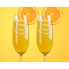 Personalize It Engraved Champagne Glasses Set of 2- Customize with