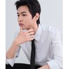 Musinsa Standard Silk Solid Tie [Dark Gray]