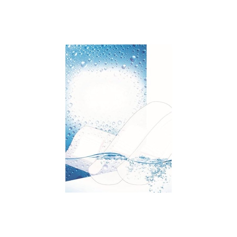 Höga - Aqua-Strips Waterproof Transparent Plasters in Various Sizes, Small