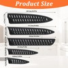 Qianyu 5 Pcs Black Knife Sheath Kitchen Safety Knife Covers