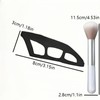 2PCS Eyetour Eyeshadow Tool,Eyetour Eyeshadow Guide,Eyeshad-ow Shields,Makeup Tool for Eyesh-adow,Eyeliner