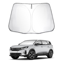 SKTU Sonnenschutz für Frontscheiben kompatibel mit Mazda CX-5 KF 2017-2024 Innen Faltbar Frontscheibenabdeckung mit UV Schutz