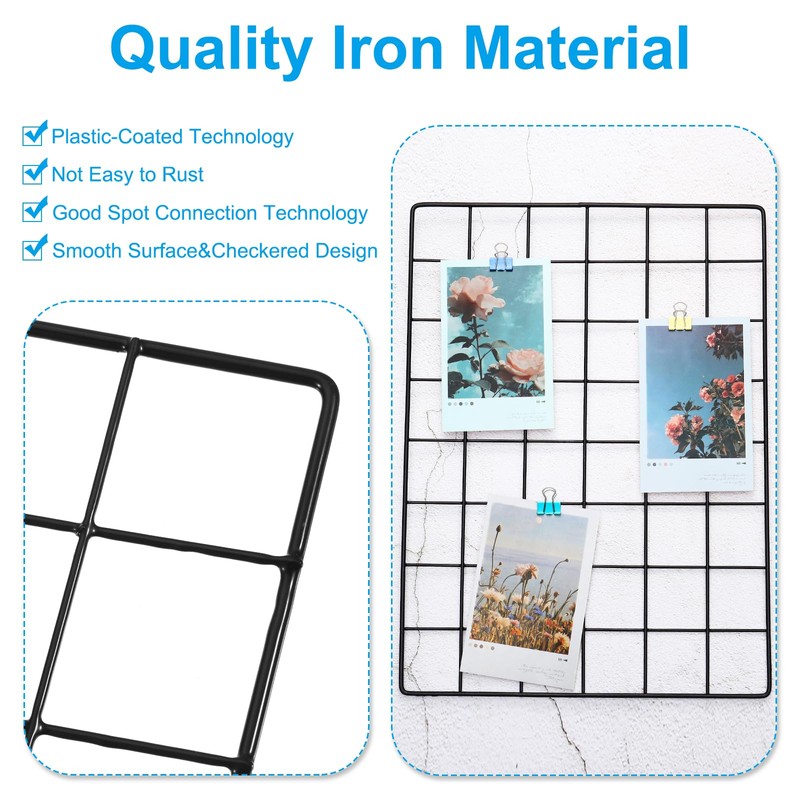 PATIKIL 10 x 10 Wire Mesh Panel, 1 Piece Iron