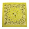 CTM Unisex Cotton Neon Paisley Bandanas, Hot Pink