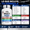 Testrol Multi Mens 90 Cápsulas Vitaminas y Minerales para Hombres