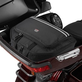 KEMIMOTO Upgraded Tour Pack Organizer 40L Compatible with Touring Models Street Glide Electra Glide Road Glide Road King Tour Pack Liner Black