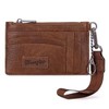 Wrangler Card Wallet Keychain Wallet with Wristlet Strap keychain wristlet