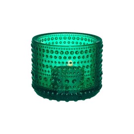 Iittala Kastehelmi Tealight Candleholders by Oiva Toikka (Emerald)
