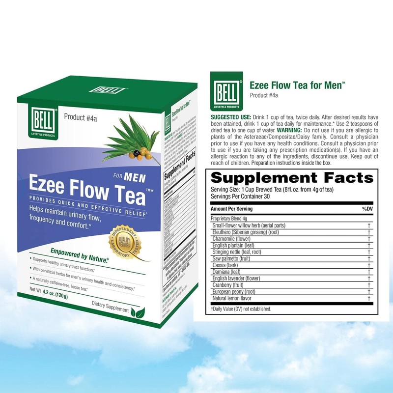 BELL Prostate EZEE Flow Tea (120 Grams) 2-Pack