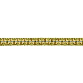 DÉCOPRO 18 Yard Package of 3/8 inch Alexander Collection Decorative Gimp Braid/Gold, Green, Blue/Style# 0038AG / Color: Mermaid - LX04 (54 Ft / 16.5 Meters)